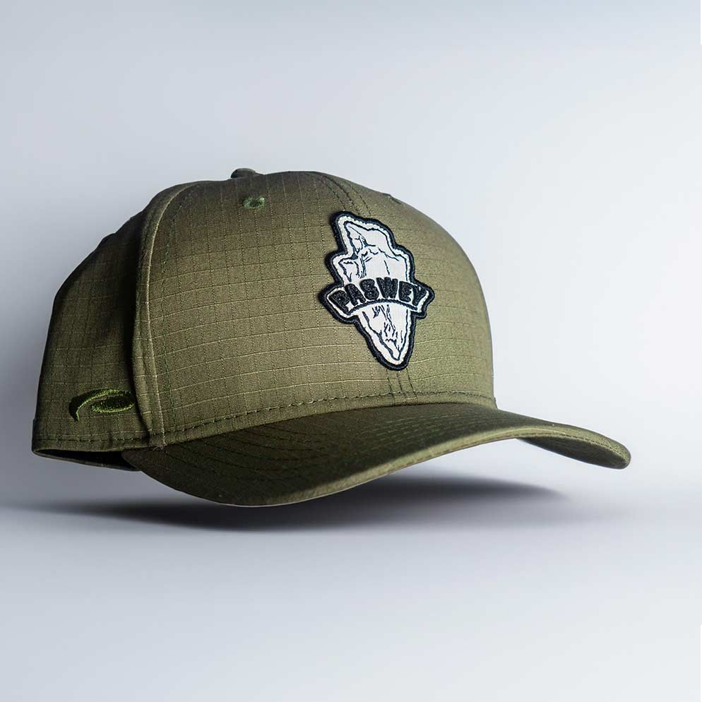 Olive Mid Crown Adjustable Fit